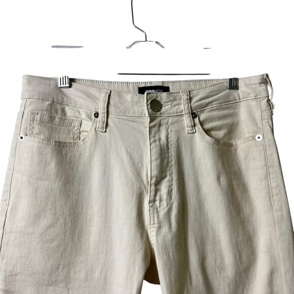 Fashion Nova Men Slim‎ Skinny Jeans Cream 30 / 31 (2683) - Picture 2 of 4